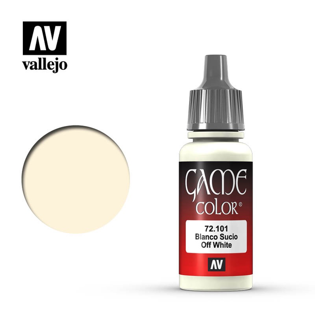 AV 72.101 Vallejo Game Colour Off White 17 ml