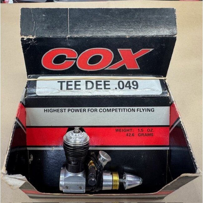 COX  ENGINE TEE DEE .049 VINTAGE 21/9/1992