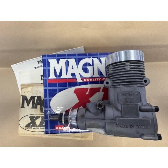 MAGNUM XL 46 ABC  VINTAGE ENGINE LONG BLOCK  NO  : MUFFLER , CARBY OR INSTRUCTIONS