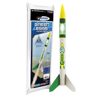ESTES Estes Green Eggs Intermediate Model Rocket Kit (24mm Engine) [7301]
