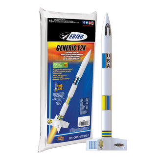 ESTES Estes Generic E2X Beginner Model Rocket Kit (18mm Standard Engine) [2008]