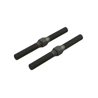 ARRMA Arrma Steel Turnbuckle M4x48mm Black 2pcs, AR330542