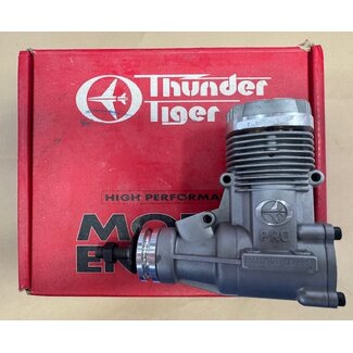 THUNDER TIGER THUNDER TIGER 46 PRO ABC R/C ENGINE VINTAGE LONG BLOCK WITH BOX NO MUFFLER NEW SLIGHT STAINS