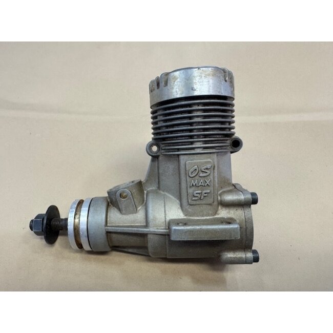 O.S. USED MAX .46 SF -S LONG BLOCK  MOTOR NO CARBY MUFFLER , BOX OR INSTRUCTION