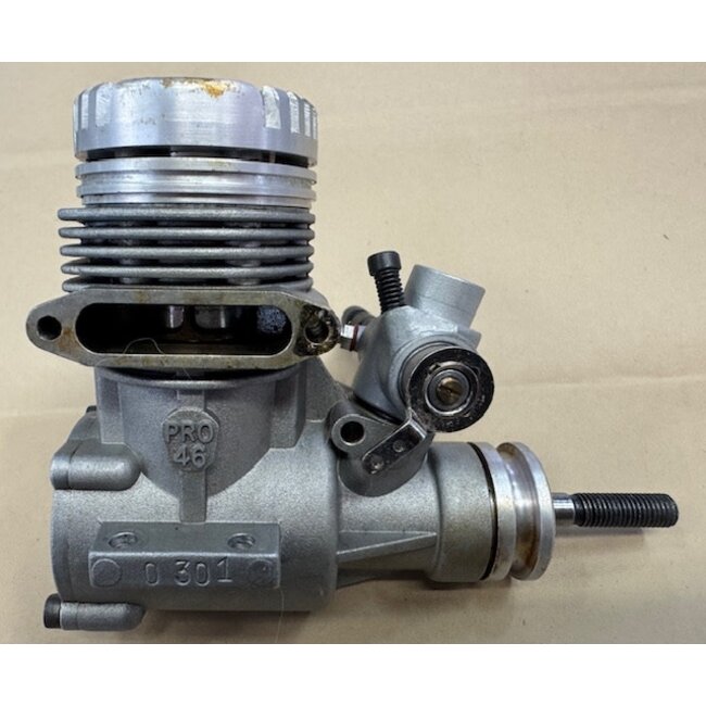 TOWER HOBBIES 46 PRO R/C  ABC  VINTAGE ENGINE USED  NO  : MUFFLER  OR INSTRUCTIONS