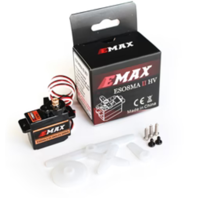 EMAX HV ES08MAII METAL GEAR ANALOG SERVO 12gr 1.4kg @6V 2.0kg @8.4v