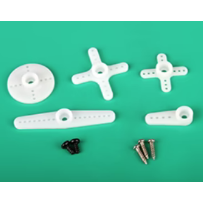 EMAX ES09 MINI SERVO HORN & SCREWS ( ARMS )