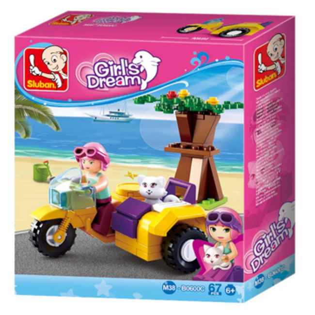 SLUBAN GIRLS DREAM MODEL BRICKS