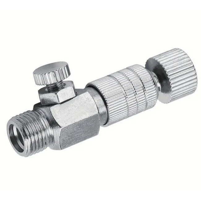 H- SENG  QUICK RELEASE AIRLINE FITTING WITH VALVE