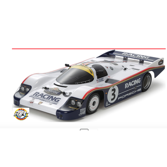 TAMIYA Tamiya 1/10 47508 1/10 RC Porsche 956 GROUP C Limited Edition NO ESC INCLUDED  REQUIRES TX, RX, ESC, BATTERY CHARGER & PAINT.