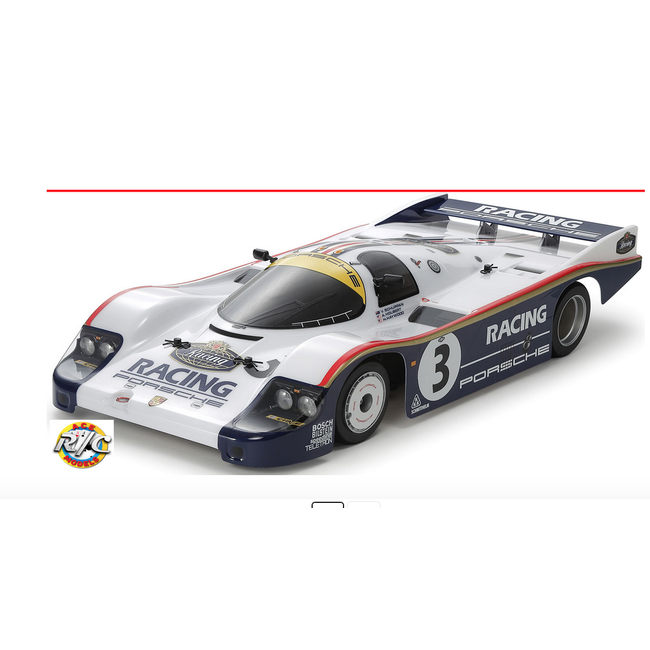 Tamiya 1/10 47508 1/10 RC Porsche 956 GROUP C Limited Edition NO ESC INCLUDED  REQUIRES TX, RX, ESC, BATTERY CHARGER & PAINT.