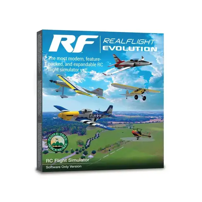 RealFlight Evolution Flight Simulator Software Only, RFL2001