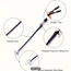 ACE Model Painting Stand Small black box  with 7-Piece Magnetic Flexible Alligator Clip Rod Set