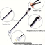 ACE Model Painting Stand Medium Siver box  with 12-Piece Magnetic Flexible Alligator Clip Rod Set