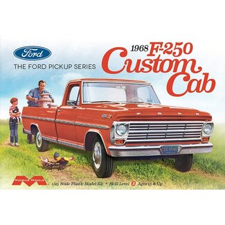 MOEBIUS MODELS Moebius 1/25 1968 Ford F-250 Custom Cab Pickup Plastic Model Kit [2564]