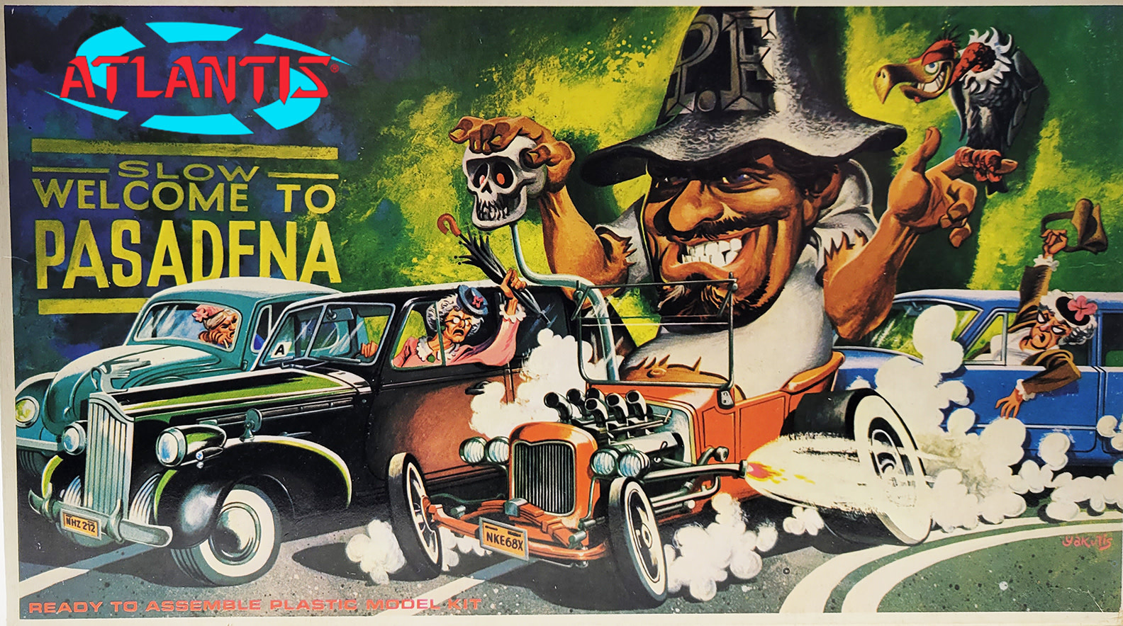 Car Kits Atlantis Models Boss Fink Ed Big Daddy Roth 1:25