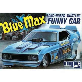 MPC MPC 1/25 Blue Max Long Nose Mustang Funny Car Plastic Model Kit