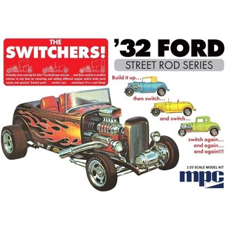 MPC MPC 1/25 1932 Ford Switchers Roadster/Coupe Plastic Model Kit