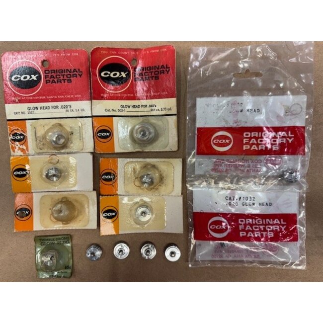 COX ENGINES GLOW HEADS .020