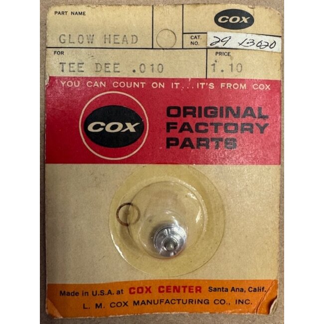 COX .010 GLOW HEAD