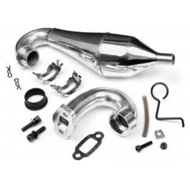 HPI Aluminium Tuned Pipe Set w/ Heavy Duty Steel Header (Baja)