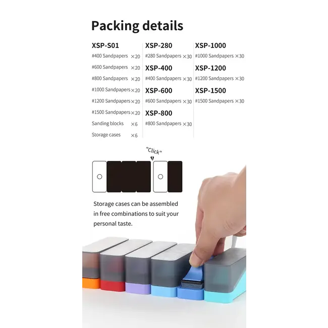 DSPIAE SELF-ADHESIVE SANDPAPER