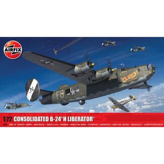 AIRFIX 1/72 AIRFIX CONSOLIDATED B-24H LIBERATOR Plastic Model Kit 09010