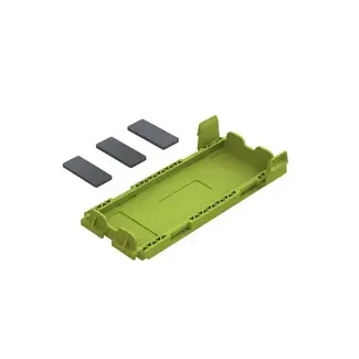 ARRMA Arrma Battery Door Set, Yellow, Gorgon