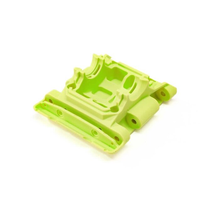 Arrma Rear Lower Skid/Gearbox Mount, Yellow, Gorgon