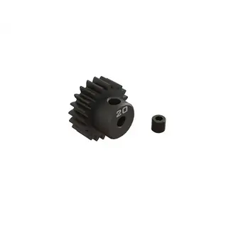 ARRMA Arrma 20T 0.8Mod 1/8 Bore CNC Steel Pinion Gear, AR311082