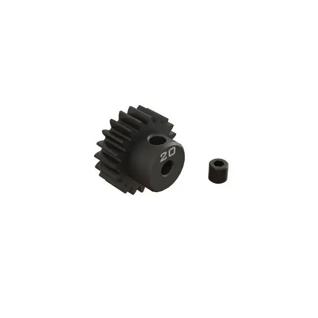 Arrma 20T 0.8Mod 1/8 Bore CNC Steel Pinion Gear, AR311082