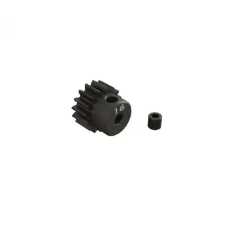 ARRMA Arrma 16T 0.8Mod 1/8 Bore CNC Steel Pinion Gear, AR311078