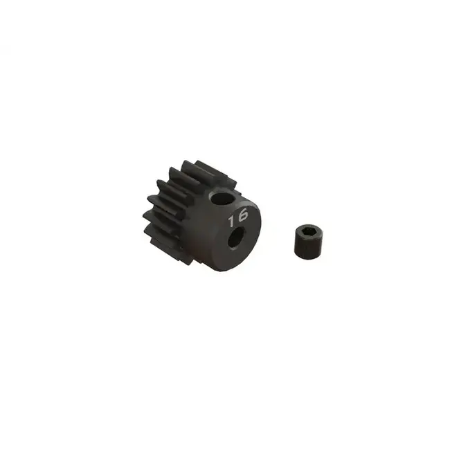 Arrma 16T 0.8Mod 1/8 Bore CNC Steel Pinion Gear, AR311078