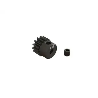 ARRMA Arrma 14T 0.8Mod 1/8 Bore CNC Steel Pinion Gear, AR311076