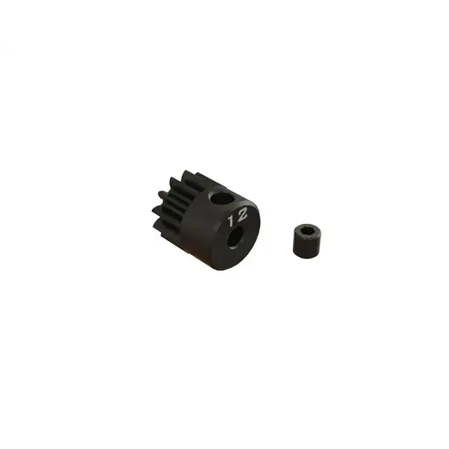 Arrma 12T 0.8Mod 1/8 Bore CNC Steel Pinion Gear, AR311074