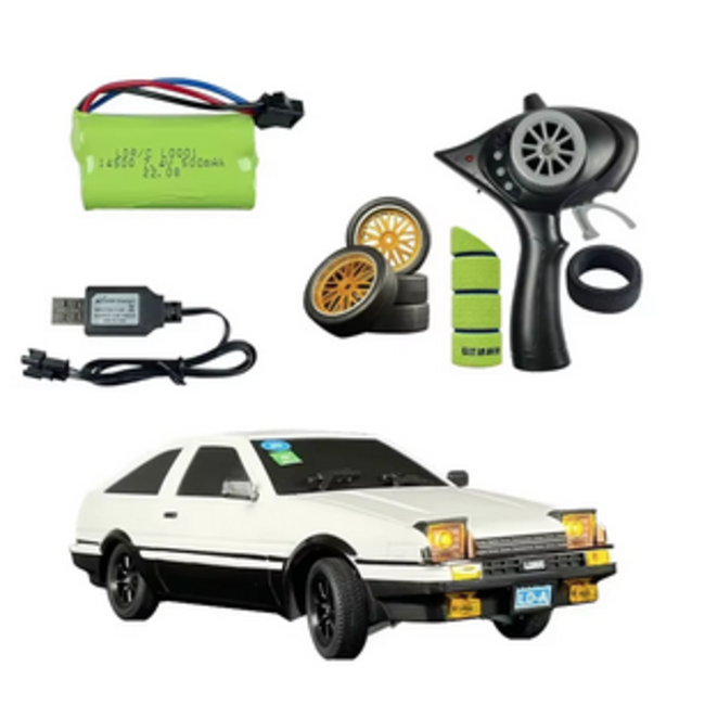 LDRC TOYOTA AE86 FC Drift Car RTR With Gyro 1/18th