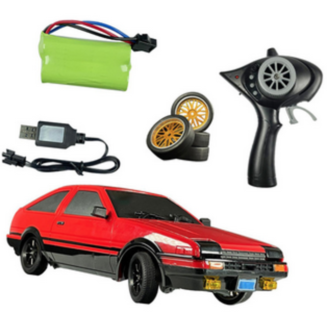 LDRC TOYOTA AE86 FC Drift Car RTR With Gyro 1/18th