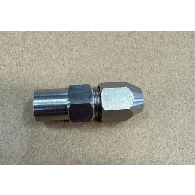 HY BOAT PETROL MOTOR TO 1/4" FLEXI DRIVE ADAPTER