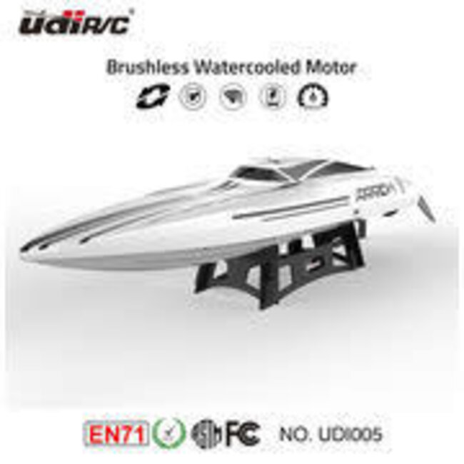 UDIRC Brushless Motor RC Boats, UDI005 white