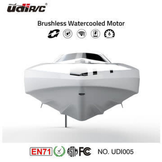 UDIRC Brushless Motor RC Boats, UDI005 white
