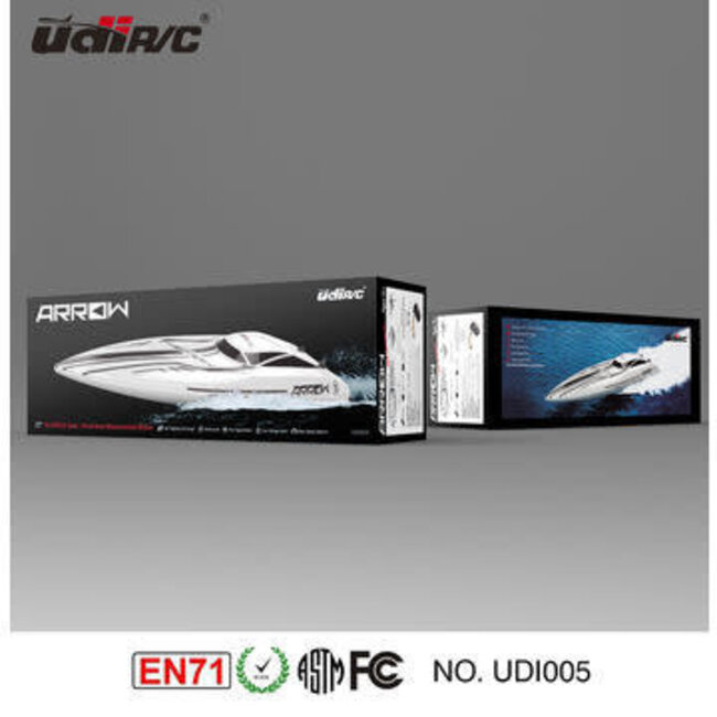 UDIRC Brushless Motor RC Boats, UDI005 white