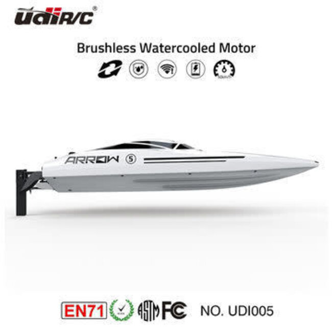 UDIRC Brushless Motor RC Boats, UDI005 white