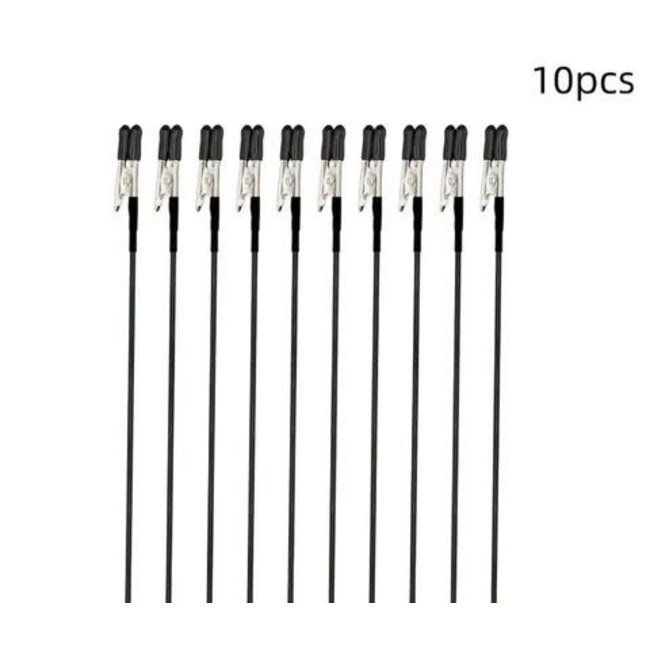 ACE Model Painting  10-Piece  Flexible Alligator Clip Rod Set