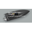 UDI RC 2.4G Brushless RC High Speed Boat with Lights black