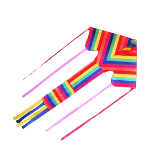 HAAK HIGH AS A KITE HAAK LARGE RAINBOW SINGLE STRING KITE