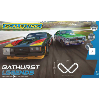SCALEXTRIC SCALEXTRIC Bathurst Legends Set - Allan Moffat v Peter Brock.