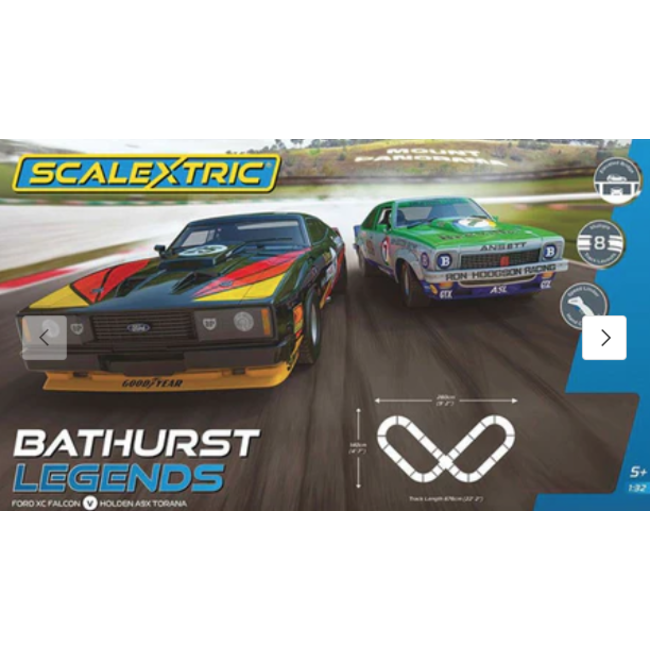 SCALEXTRIC Bathurst Legends Set - Allan Moffat v Peter Brock.