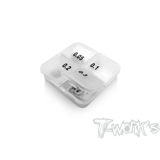 T-WORKS T-WORKS 3.5mm Shim Washer Set ( 0.05,0.1,0.2,0.3mm each 10pcs. )