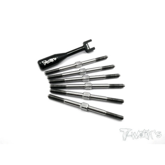 T-WORKS T-WORKS Team Losi 22 Ver.2.0 Titanium Turnbuckle Set