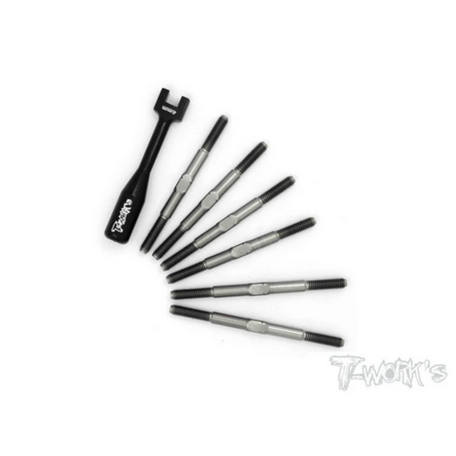 T-WORKS Team Losi 22-4 Titanium Turnbuckle Set